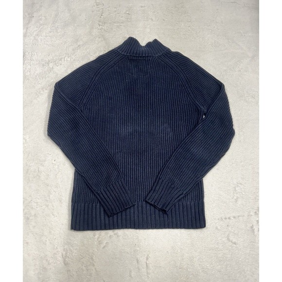 American Eagle Outfitters Knit Sweater Men's Size Medium 1/4 Henley Mock Neck - Picture 9 of 9